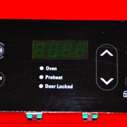 Part # 316557106 - Frigidaire Oven Control Board (used, overlay fair - Black )