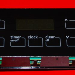 Part # 316222803 - Frigidaire Oven Control Board (used, overlay good - Black)