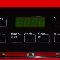 Part # 316455453 - Frigidaire Oven Control Board (used, overlay good - Black)