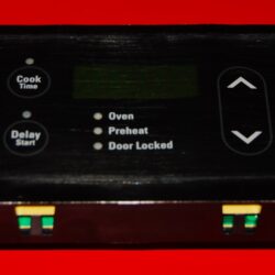 Part # 316418321 - Frigidaire Oven Control Board (used, overlay poor - Black)