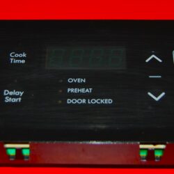 Part # 316557263 - Frigidaire Oven Control Board ( used, overlay fair - Black)