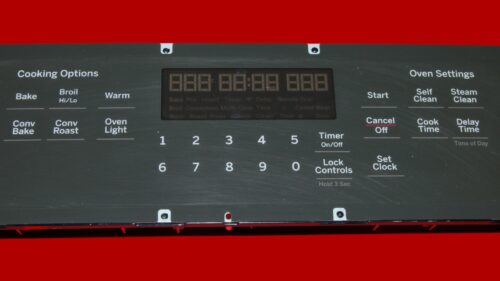 Part # WB27X27123 | 191D8545G029 | GE Oven Control Board (used, overlay fair - Dark Gray)
