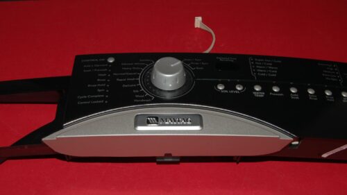 Maytag Front Load Washer Control Board And User Interface Board 8183071 | 8182150 OEM Used Tested (condition fair - Black)