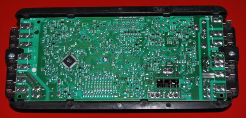 Part # 9762185 - Whirlpool Oven Control Board (used, overlay very good - White)