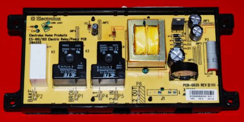 Part # 316455453 - Frigidaire Oven Control Board (used, overlay good - Black)