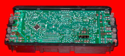 Part # W10108240 - Whirlpool Oven Control Board (used, overlay very good - Bisque)