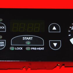 Part # 316101103 - Frigidaire Oven Control Board (used, overlay very good - Black)
