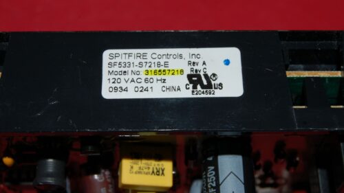 Frigidaire Oven Control Board 316557218 | OEM Used Tested (overlay good - Black)