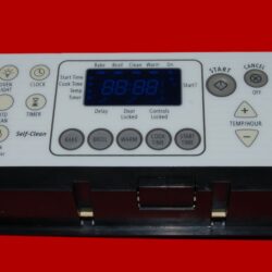 Whirlpool Gas Oven Control Board 9762193 | OEM Used Tested (overlay excellent - White)