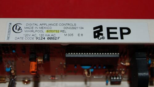 Part # 8053732 | Whirlpool Oven Control Board (overlay fair - Yellow)