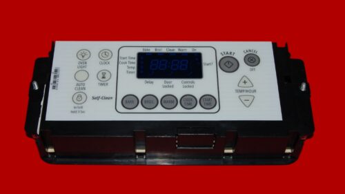 Whirlpool Oven Control Board 9762185 | W10831410 | OEM Used Tested (overlay excellent - White)