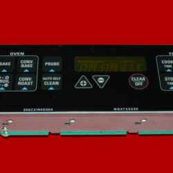 Part # WB27X5556 | 205C2195G007 | GE Oven Control Board (overlay fair - Black)