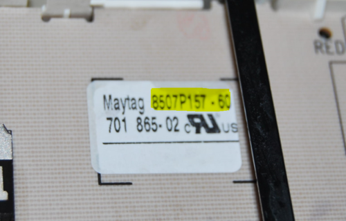 Part # 8507P157-60 | W10166969 Maytag Oven Control Board (used, overlay good - White)