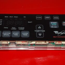 Part # 8524300 | 6610394 – $69 Whirlpool Oven Control Board (used, overlay good – Black)