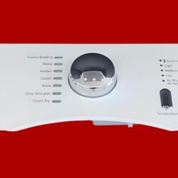 Part # 137169310 | 137170010 | 137070850 | Frigidaire Dryer Control Panel And Board (condition good - White)