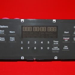 Part # 191D8545G029 | WB27X33125 GE Oven Control Board (used, overlay fair - Dark Gray)