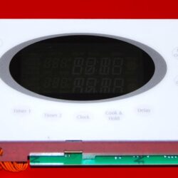 Part # 8507P268-60 - Maytag Oven Control Board And Mini-Panel (used, overlay good - Bisque)