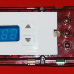 Part # 3196969 - Whirlpool Oven Control Board (used, overlay good - white )