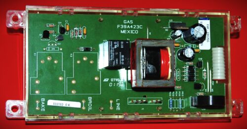Part # 316222800 - Frigidaire Oven Control Board (used, overlay fair - Yellow )