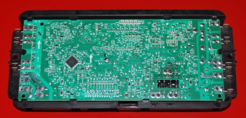 Part # W10424890 - Whirlpool Oven Control Board ( used, overlay very good - Dark Gray )