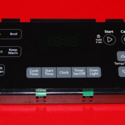 Part # W10586736 Whirlpool Oven Control Board (used, overlay good - Black )