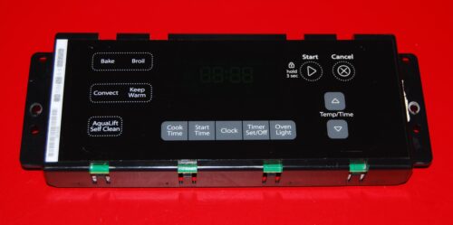 Part # W10586736 Whirlpool Oven Control Board (used, overlay good - Black )