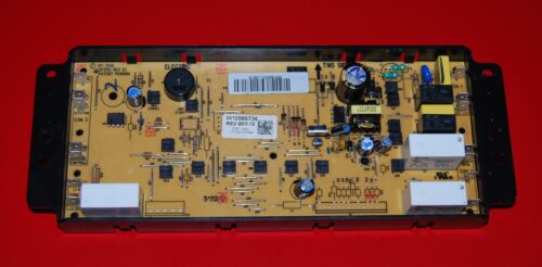 Part # W10586736 Whirlpool Oven Control Board (used, overlay good - Black )