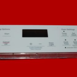 GE Oven Control Board 164D8450G153 | WB27X26540 | OEM Used Tested (overlay good - White)