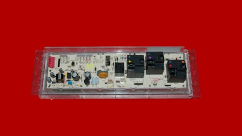 GE Oven Control Board 164D8450G153 | WB27X26540 | OEM Used Tested (overlay good - White)