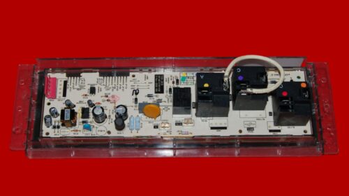 GE Oven Control Board 164D8450G178 | WB27X29093 | OEM Used Tested (overlay good - Dark Gray)