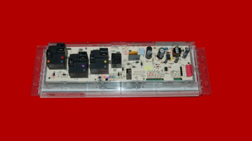 GE Oven Control Board 164D8450G153 | WB27X26540 | OEM Used Tested (overlay good - White)