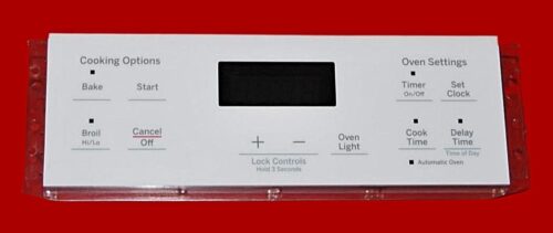 Part # WB27X26540 | 164D8450G153 | GE Oven Control Board (overlay good - White)