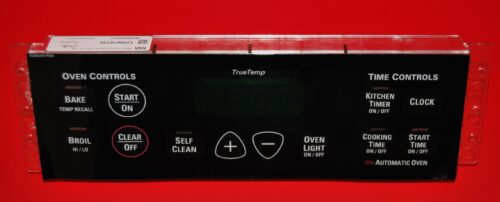Part # 164D8450G217 - GE Oven Control Board (used, overlay good - Black )