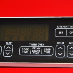 Part # 8053736 - Kenmore Oven Control Board (used, overlay good - Black)