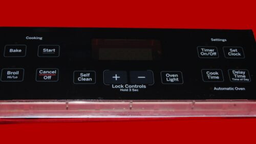 Part # WB18X20153 | 164D8450G032 | GE Oven Control Board (overlay fair - Black )