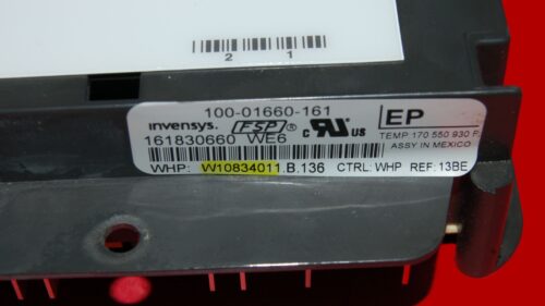 Whirlpool Oven Control Board W11122533 W10834011 | OEM Used Tested (overlay good - White)
