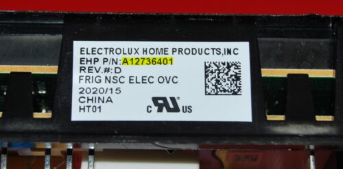 Part # A12736401 | 316455400 - Frigidaire Oven Control Board (used, overlay good - Black)