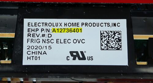 Part # 5304518660 | A12736401 | Frigidaire Oven Control Board (overlay good - Black)