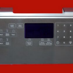 Part # W10528785 | W10539963 | Whirlpool Oven Switch Membrane And Control Board (overlay good - Gray)