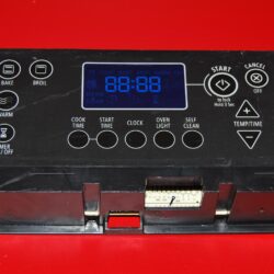 Part # W10173527 Whirlpool Gas Oven Electronic Control Board (used, overlay fair- Black)