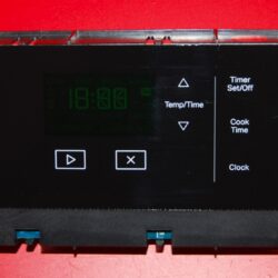 Part # W10846663 | W11342871 - Whirlpool Oven Control Board (used, overlay very good - Black)