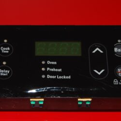 Part # 316418209 Frigidaire Gas Oven Control Board (used, overlay poor - Black)