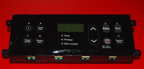 Part # 316418209 Frigidaire Gas Oven Control Board (used, overlay poor - Black) Part # 316418209 Frigidaire Gas Oven Control Board (used, overlay poor - Black)