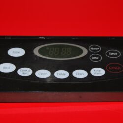 Part # 8507P252-60 | WP5701M719-60 Maytag Oven Control Board (used, overlay Fair - Black - Broken Mounting Tab)