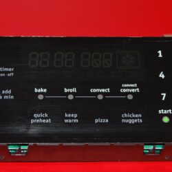 Part # 316560106 - Frigidaire Oven Control Board (used, overlay Fair - Black)