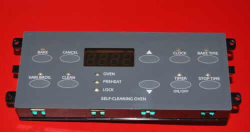 Part # 316131602 - Frigidaire Oven Control Board (used, overlay Very Good - Gray)