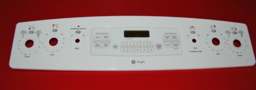 Part # WB27T10706 | WB27T10502 | 191D3159P134 GE Oven Control Panel And Board (used, overlay good - Bisque)