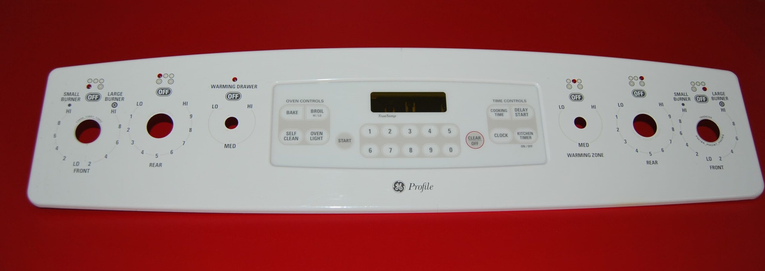 Part WB27T10706 WB27T10502 191D3159P134 175 GE Oven Control