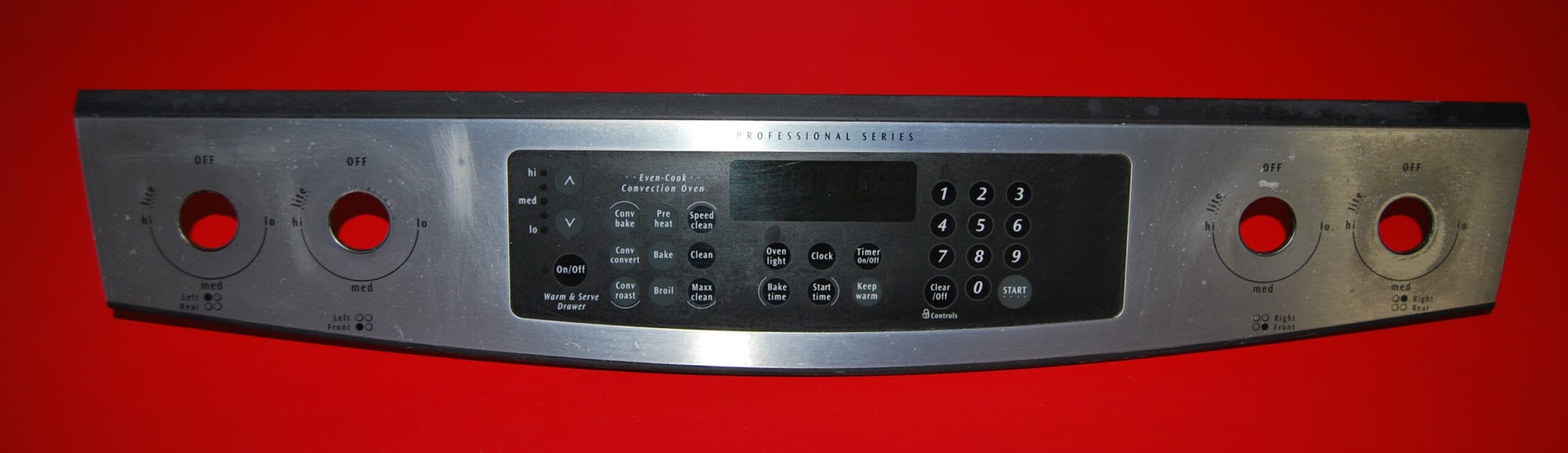 Part 318312232 316418732 165 Frigidaire Oven Control Panel And