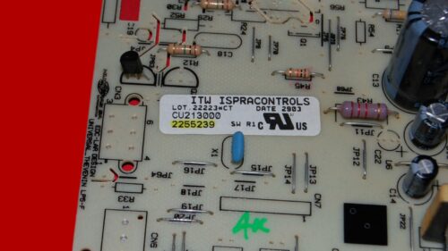 Part # WPW10135090 | 2255239 | Whirlpool Refrigerator Control Board